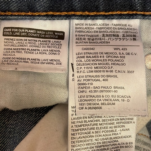 505 Levi’s 30x30 - Picture 4 of 7